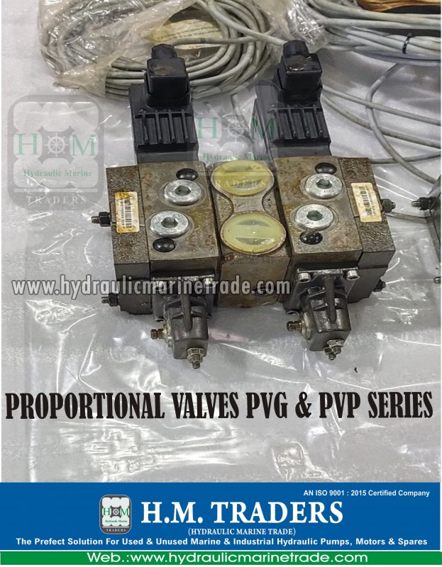 Used PROPORTIONAL VALVES PVG & PVP SERIES 4 Hydraulic